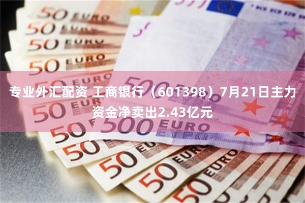专业外汇配资 工商银行（601398）7月21日主力资金净卖出2.43亿元