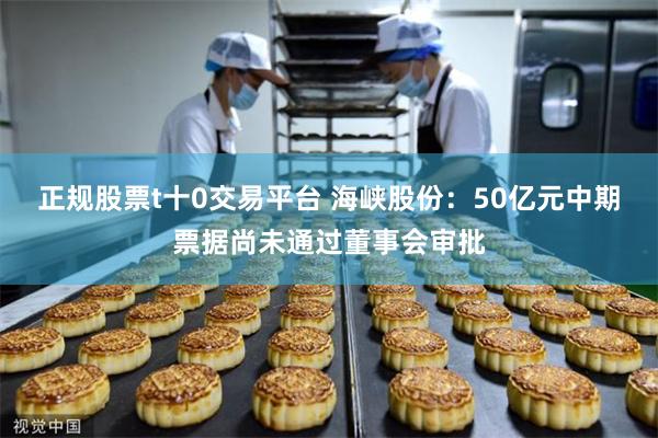 正规股票t十0交易平台 海峡股份：50亿元中期票据尚未通过董事会审批