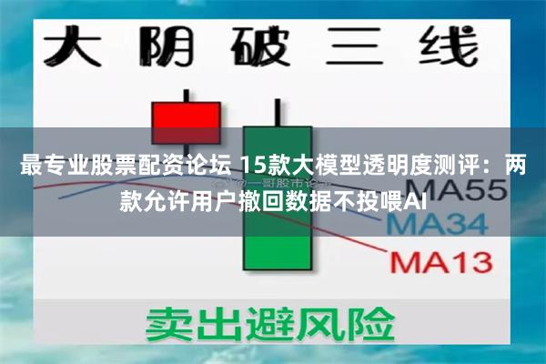 最专业股票配资论坛 15款大模型透明度测评:两款允许用户撤回数据不投喂AI