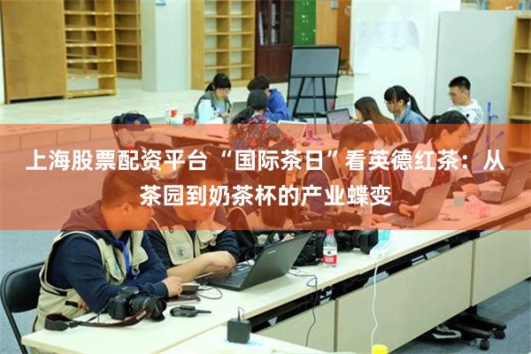 上海股票配资平台 “国际茶日”看英德红茶:从茶园到奶茶杯的产业蝶变