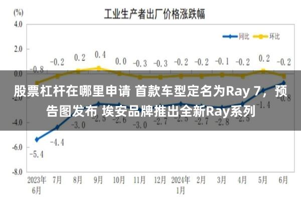 股票杠杆在哪里申请 首款车型定名为Ray 7，预告图发布 埃安品牌推出全新Ray系列
