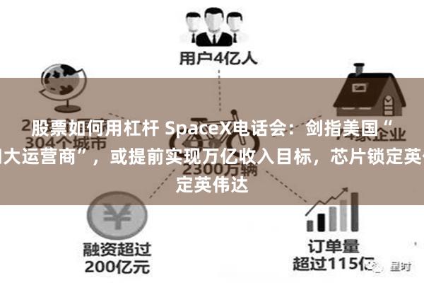 股票如何用杠杆 SpaceX电话会：剑指美国“第四大运营商”，或提前实现万亿收入目标，芯片锁定英伟达