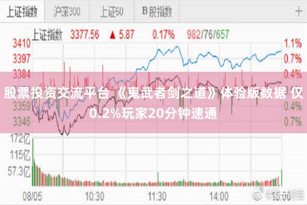 股票投资交流平台 《鬼武者剑之道》体验版数据 仅0.2%玩家20分钟速通