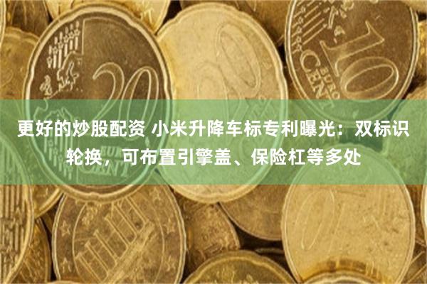 更好的炒股配资 小米升降车标专利曝光：双标识轮换，可布置引擎盖、保险杠等多处