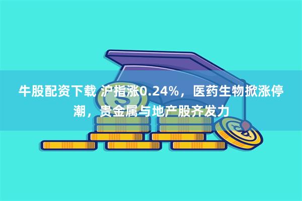 牛股配资下载 沪指涨0.24%，医药生物掀涨停潮，贵金属与地产股齐发力