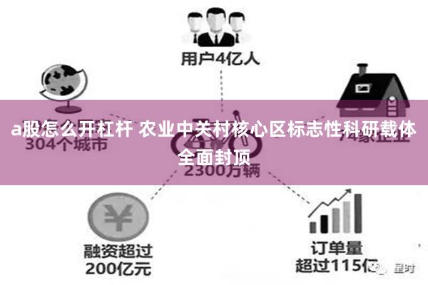 a股怎么开杠杆 农业中关村核心区标志性科研载体全面封顶